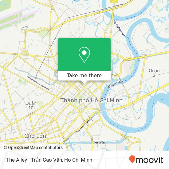 The Alley - Trần Cao Vân map