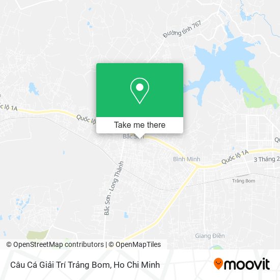 Câu Cá Giải Trí Trảng Bom map
