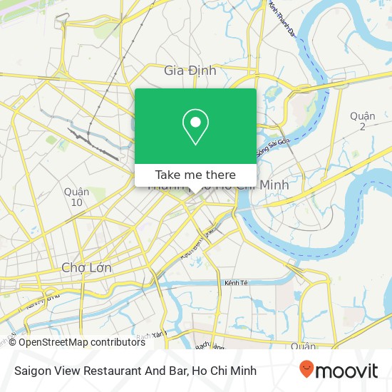 Saigon View Restaurant And Bar map