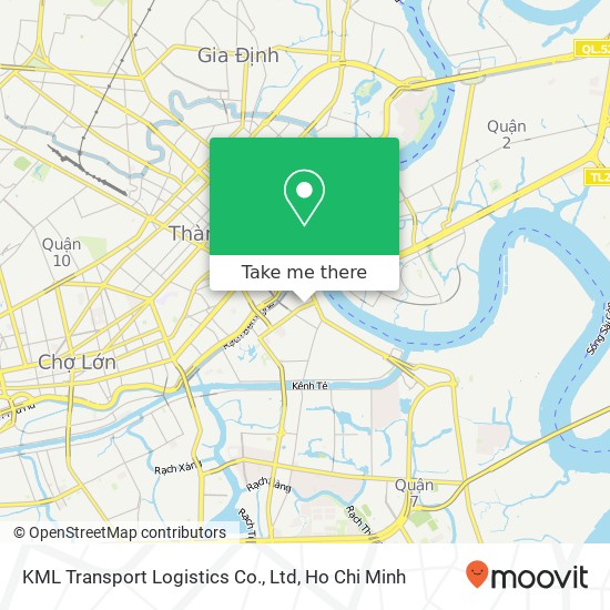 KML Transport Logistics Co., Ltd map