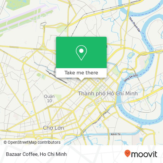 Bazaar Coffee map