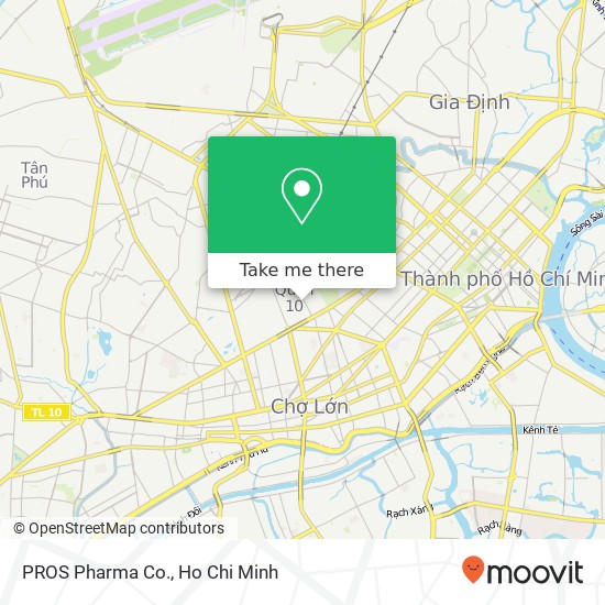PROS Pharma Co. map