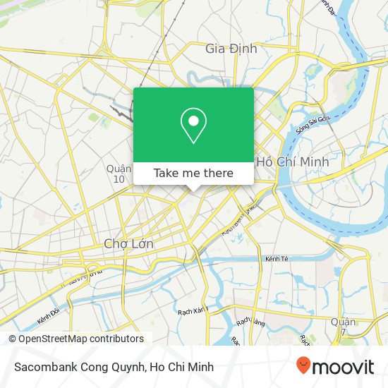 Sacombank Cong Quynh map