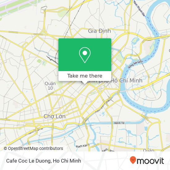 Cafe Coc Le Duong map