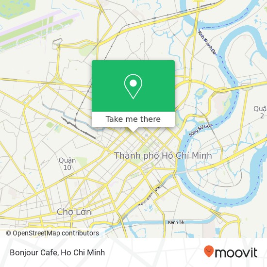 Bonjour Cafe map