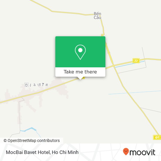 MocBai Bavet Hotel map