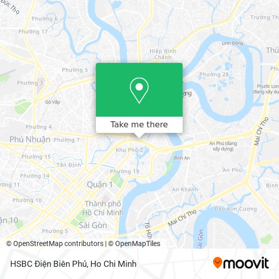 HSBC Điện Biên Phủ map