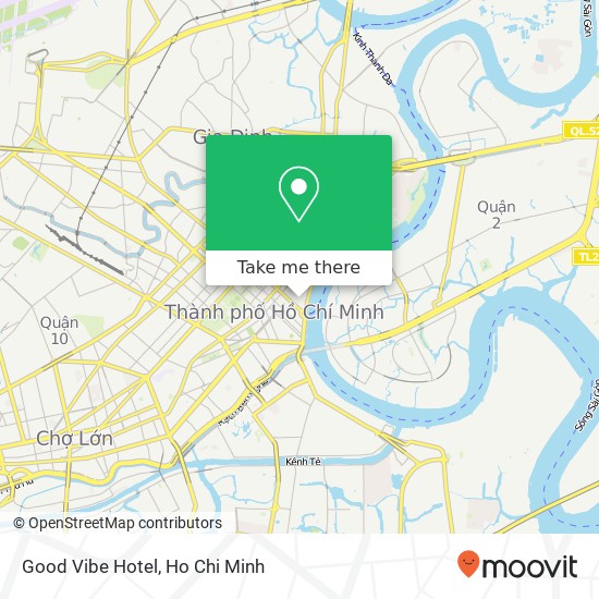 Good Vibe Hotel map