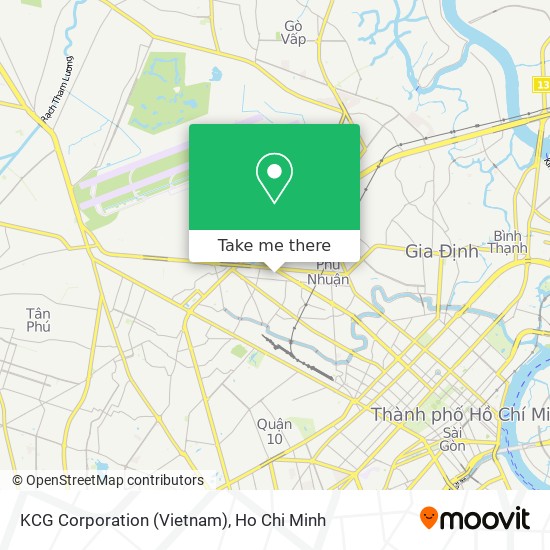 KCG Corporation (Vietnam) map