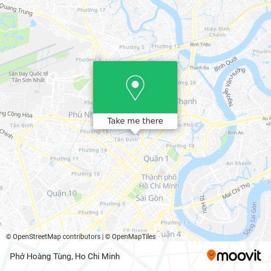 Phở Hoàng Tùng map