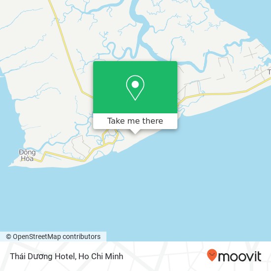 Thái Dương Hotel map