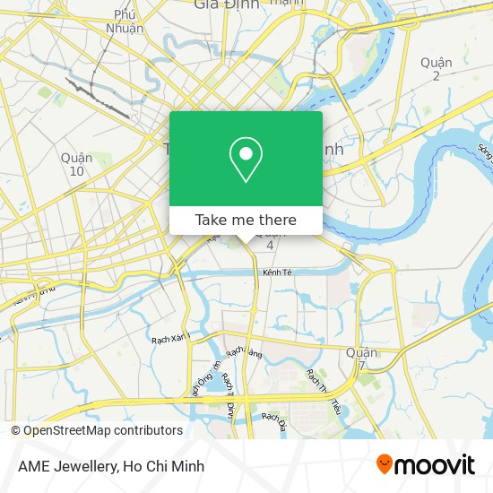 AME Jewellery map