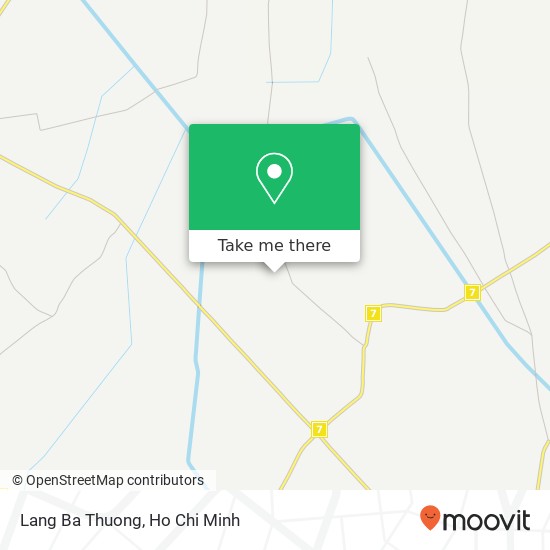 Lang Ba Thuong map