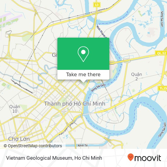 Vietnam Geological Museum map