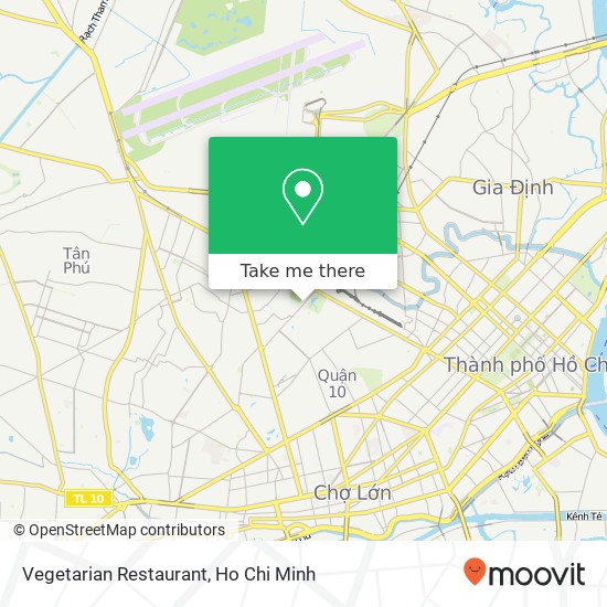 Vegetarian Restaurant map