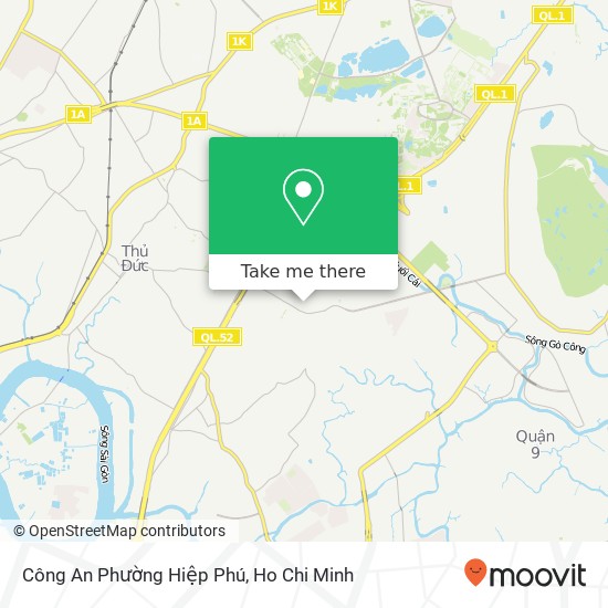 Công An Phường Hiệp Phú map