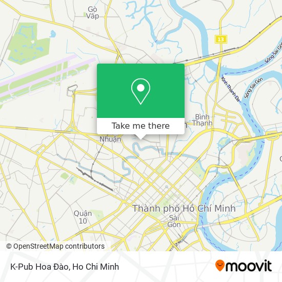 K-Pub Hoa Đào map