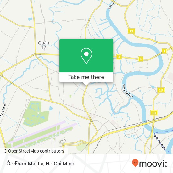 Ốc Đêm Mái Lá map