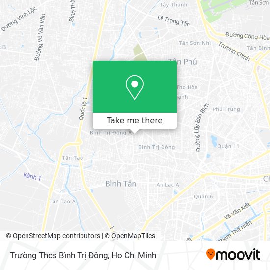 Trường Thcs Bình Trị Đông map