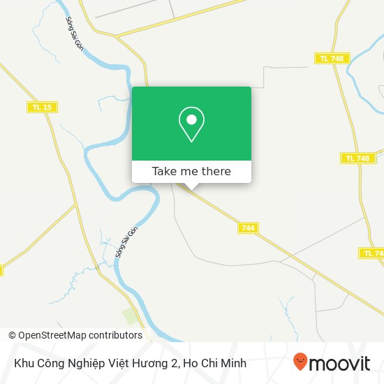 Khu Công Nghiệp Việt Hương 2 map