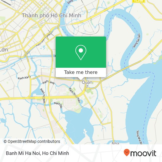 Banh Mi Ha Noi map
