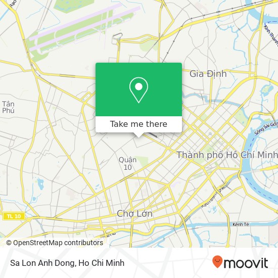 Sa Lon Anh Dong map