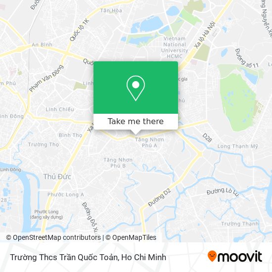 Trường Thcs Trần Quốc Toản map