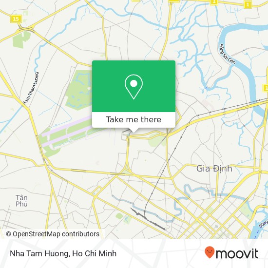Nha Tam Huong map