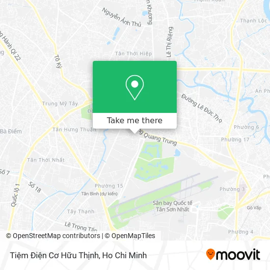 Tiệm Điện Cơ Hữu Thịnh map