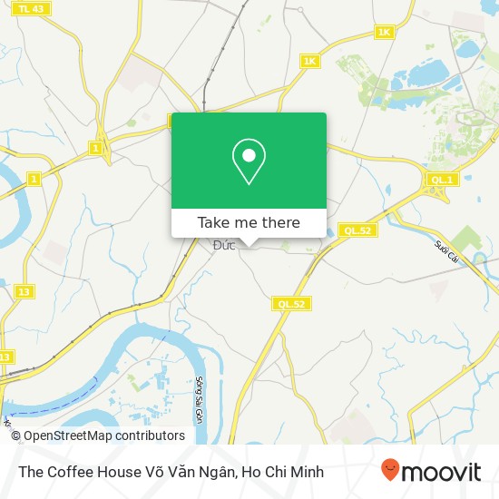 The Coffee House Võ Văn Ngân map