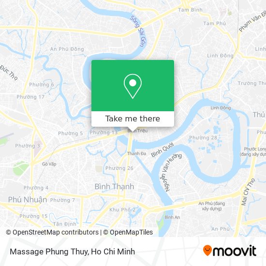 Massage Phung Thuy map