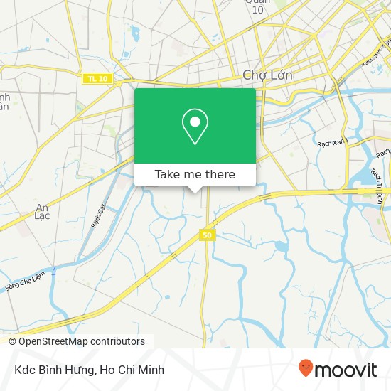 Kdc Bình Hưng map