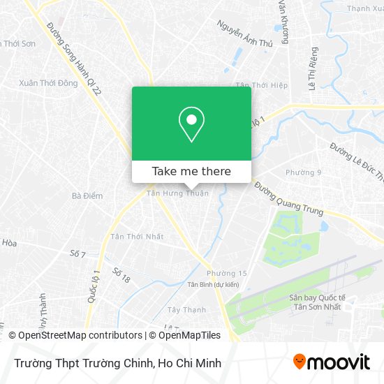 Trường Thpt Trường Chinh map