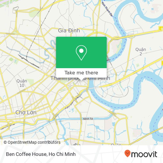Ben Coffee House map