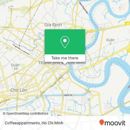 Coffeeappartments map