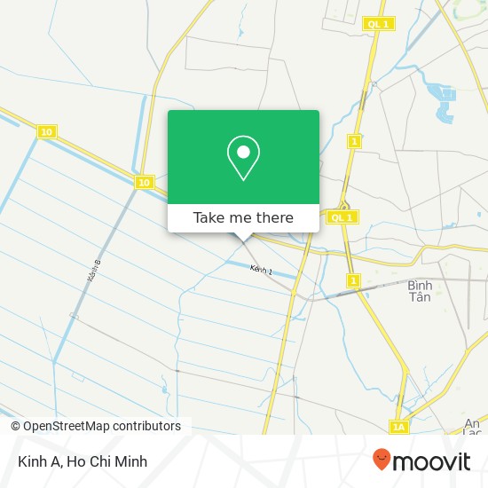 Kinh A map