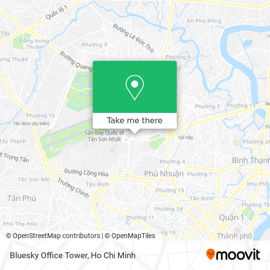 Bluesky Office Tower map