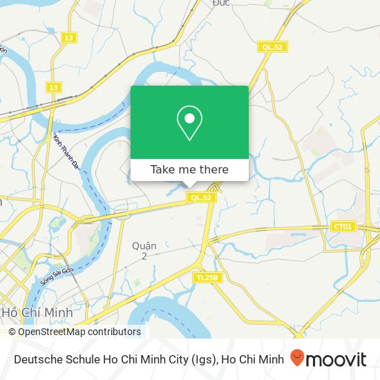 Deutsche Schule Ho Chi Minh City (Igs) map