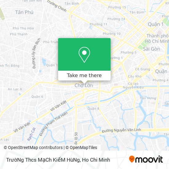 TrườNg Thcs MạCh KiếM HùNg map