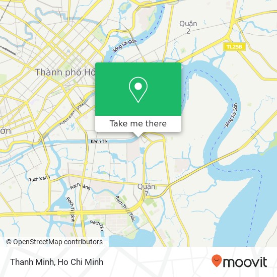 Thanh Minh map