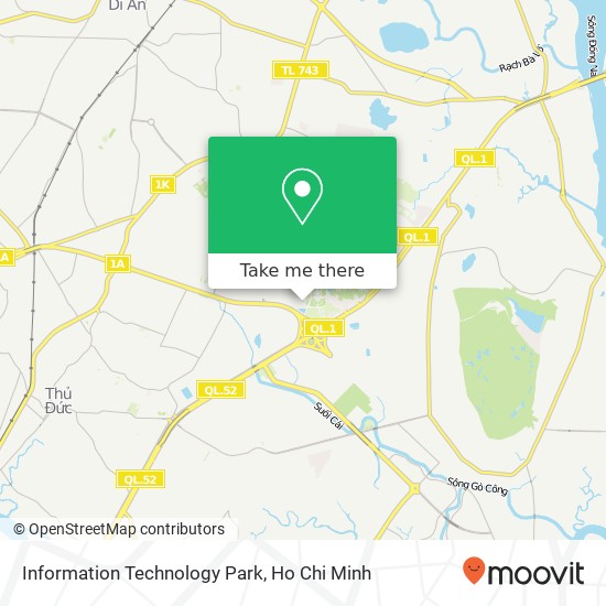 Information Technology Park map