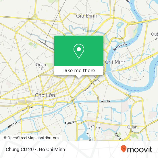 Chung Cư 207 map