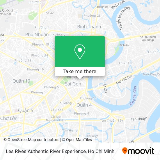 Les Rives Authentic River Experience map