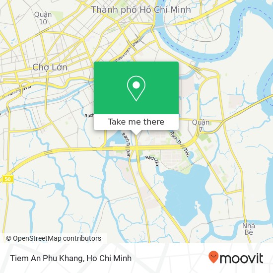 Tiem An Phu Khang map