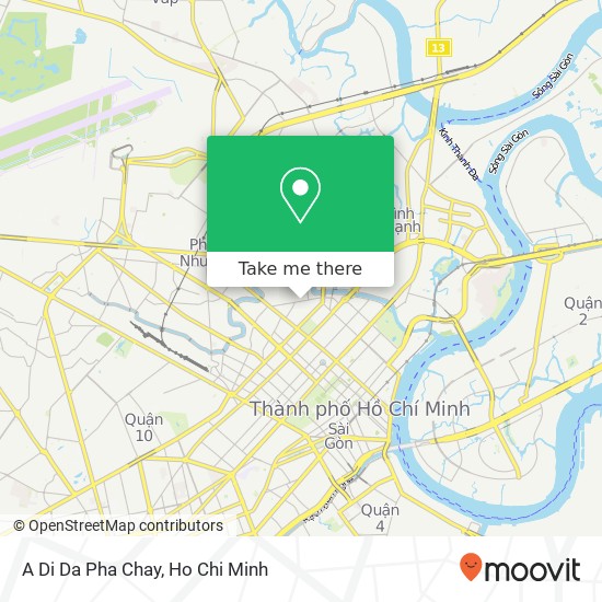 A Di Da Pha Chay map