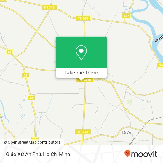 Giáo Xứ An Phú map