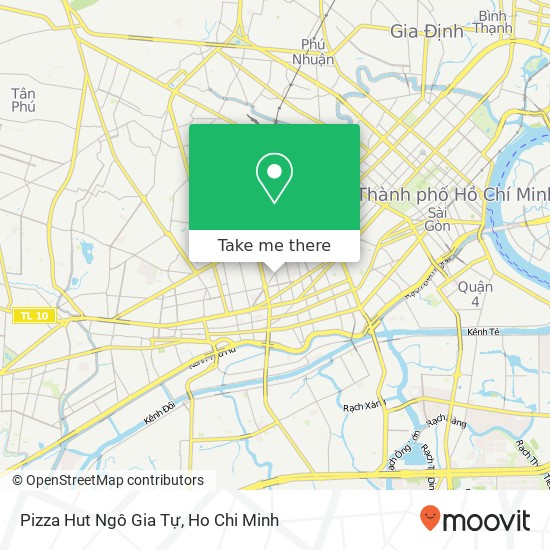 Pizza Hut Ngô Gia Tự map