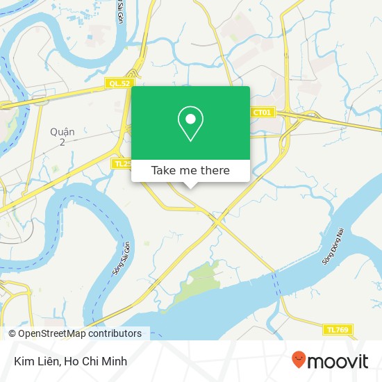 Kim Liên map