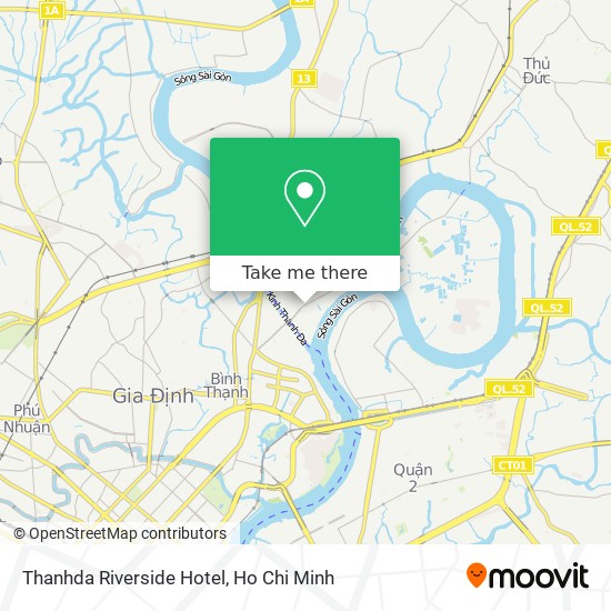 Thanhda Riverside Hotel map