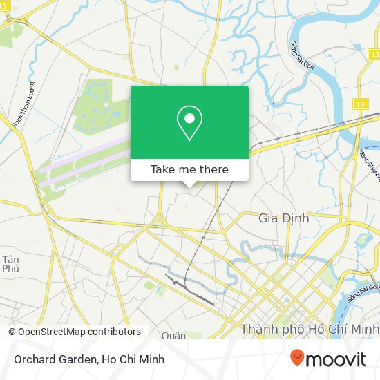 Orchard Garden map